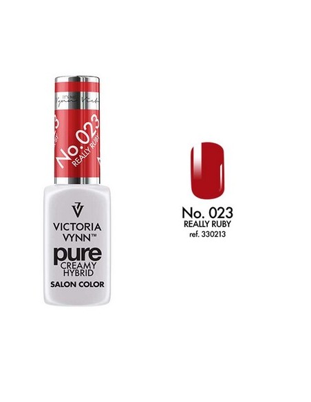 Pure Creamy Hybrid 023 Really Ruby | Esmalte híbrido cremoso | Valsant Stetics