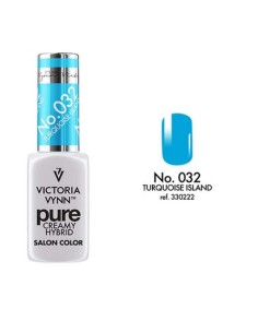 Pure Creamy Hybrid 032 Turquoise Island | Esmalte híbrido cremoso | Valsant Stetics