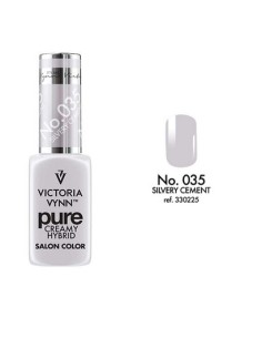 Pure Creamy Hybrid 035 Silvery Cement | Esmalte híbrido cremoso | Valsant Stetics