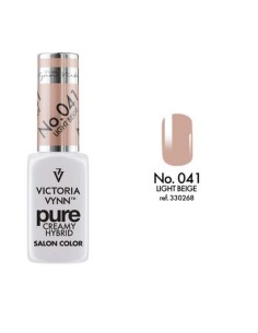 Pure Creamy Hybrid 041 Light Beige | Esmalte híbrido cremoso | Valsant Stetics