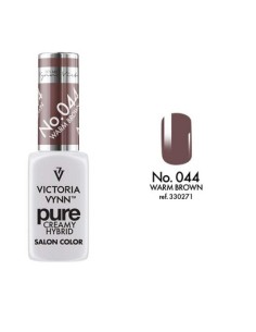 Pure Creamy Hybrid 044 Warm Brown | Esmalte híbrido cremoso | Valsant Stetics