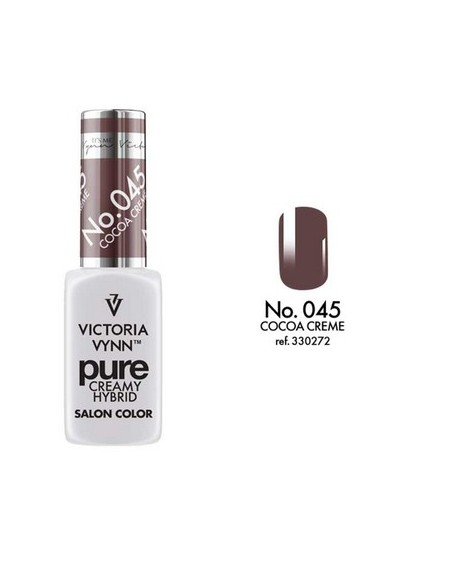 Pure Creamy Hybrid 045 Cocoa Creme | Esmalte híbrido cremoso | Valsant Stetics
