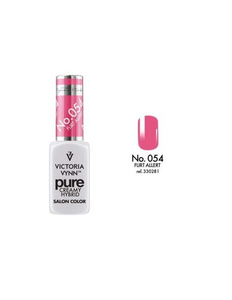 Pure Creamy Hybrid 054 Flirt Alert | Esmalte híbrido cremoso | Valsant Stetics