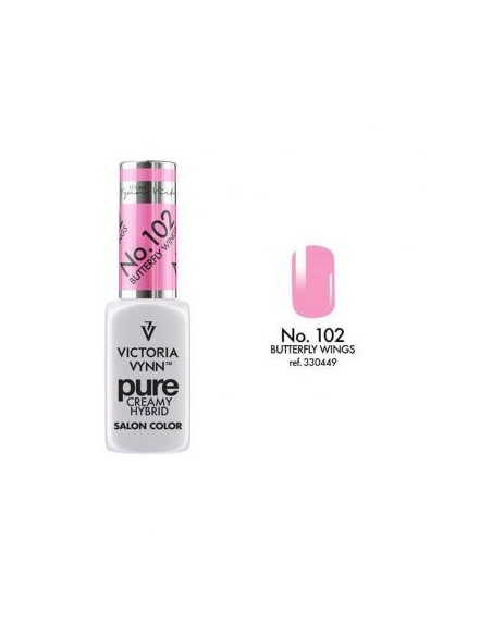 Pure Creamy Hybrid 102 | Esmaltes híbridos cremosos | Alta pigmentación | Valsant Stetics